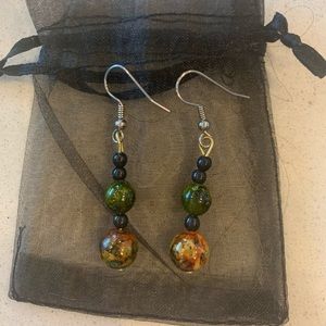 New Locally Made Dangle Bead Earrings